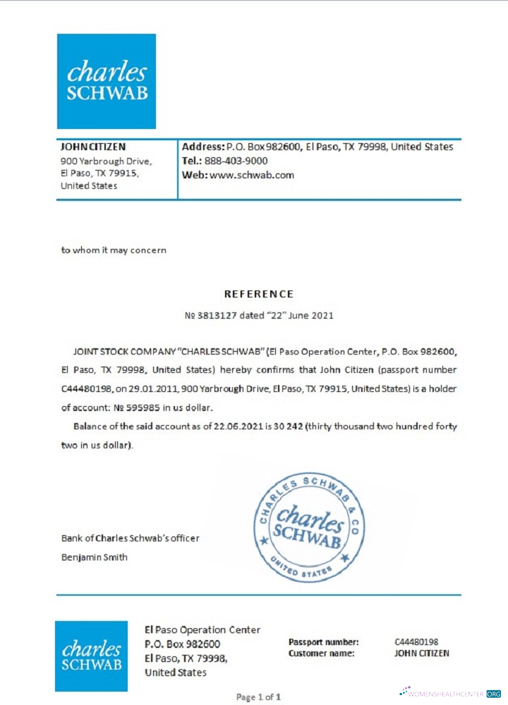 Download USA Charles Schwab reference Photoshop template